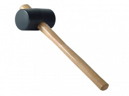 Faithfull FAIRMB212 - 2.1/2in Black Rubber Mallet £7.99